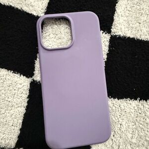 Purple Silicone Phone Case